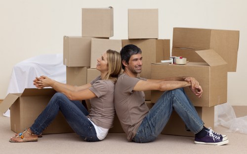 Local Westdrayton furniture storage facility with secure access
