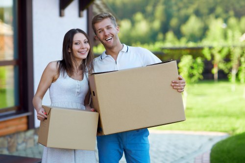 Customer booking a self-storage unit online